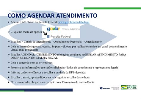 Como Agendar Atendimento na Receita Federal