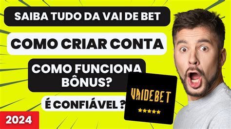 Como Criar uma Conta Baixa Vai de Bet