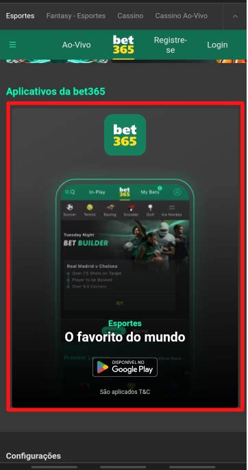 Como baixar o APK do bet365