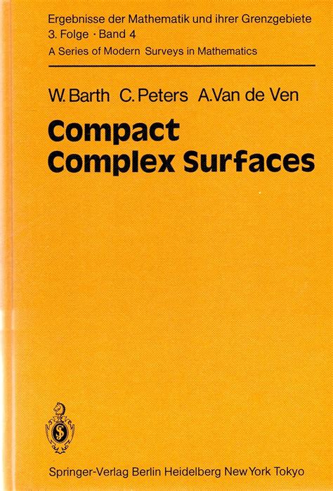 Compact Complex Surfaces PDF