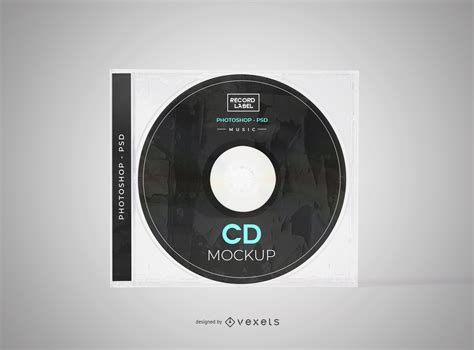 Compact Disc Cover Template