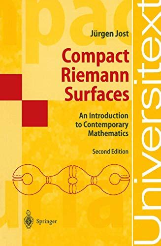 Compact Riemann Surfaces 1st Edition Epub