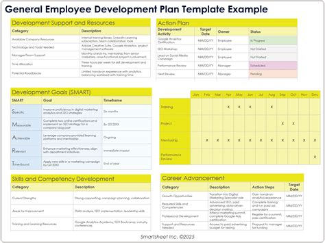 Company Development Plan Template