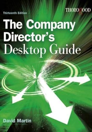 Company Director's Desktop Guide Doc