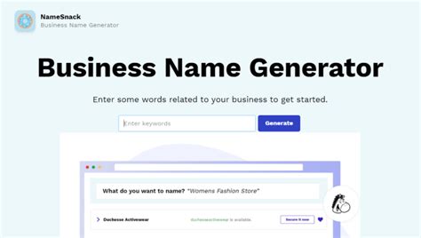 Company Name Generator AI: Free and Fast!