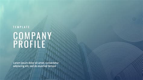 Company Profile Template Ppt