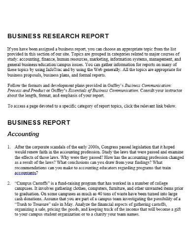 Company Research Template