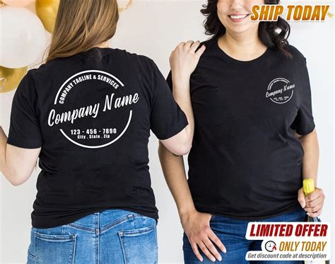 Company logo shirts: