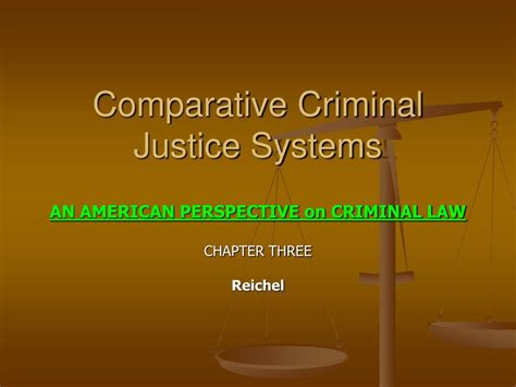 Comparative Criminal Justice Systems Epub
