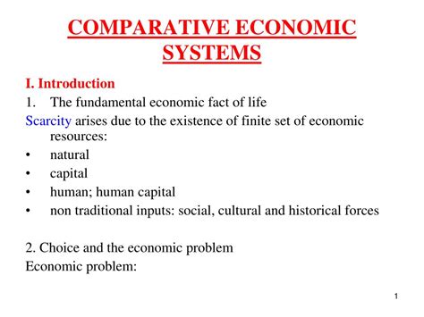 Comparative Economic Systems Epub