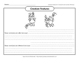 Compare And Contrast Answers For Creature Features Epub