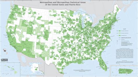 Compare different metropolitan areas: