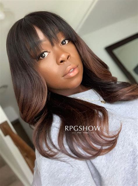 Comparing Lace Wigs With Bangs and Brown Wigs