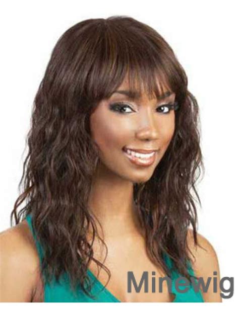 Comparison of Auburn Wavy Shoulder Length Wigs and Black Straight Wigs