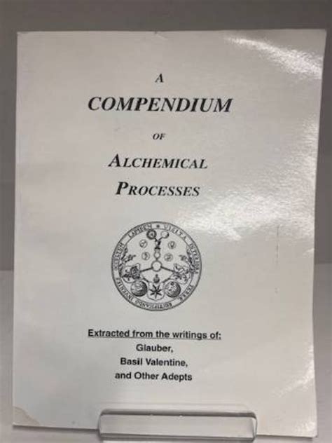 Compendium of Alchemical Processes Epub