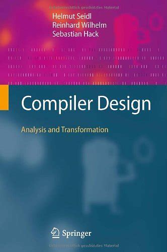 Compiler Design Analysis and Transformation Reader
