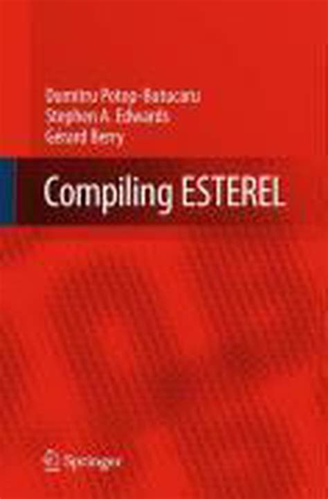 Compiling Esterel 1st Edition Doc