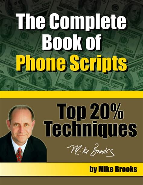 Complete Book of Phone Scripts 3 pdf PDF