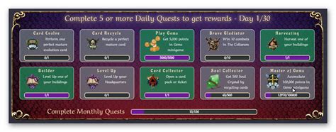 Complete Daily Quests: