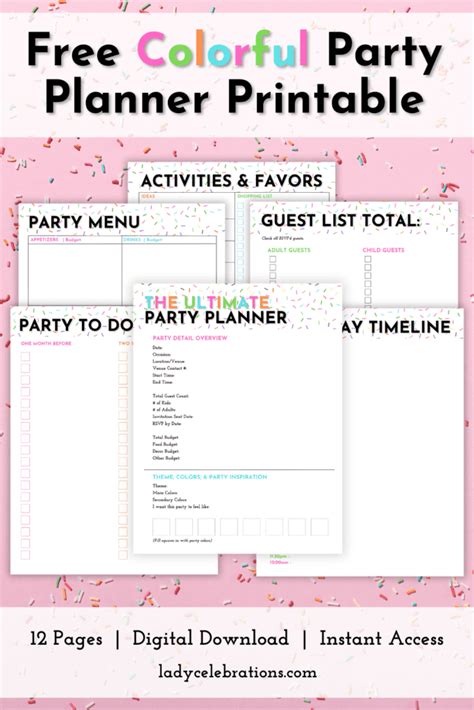 Complete Party Planner Kindle Editon