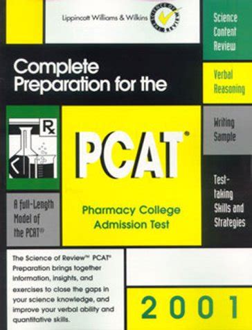 Complete Preparation for the Pharmacy College Admission Test Epub