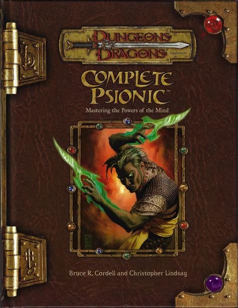 Complete Psionic Dungeons and Dragons d20 35 Fantasy Roleplaying Supplement Kindle Editon