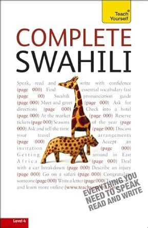 Complete Swahili A Teach Yourself Guide Reader