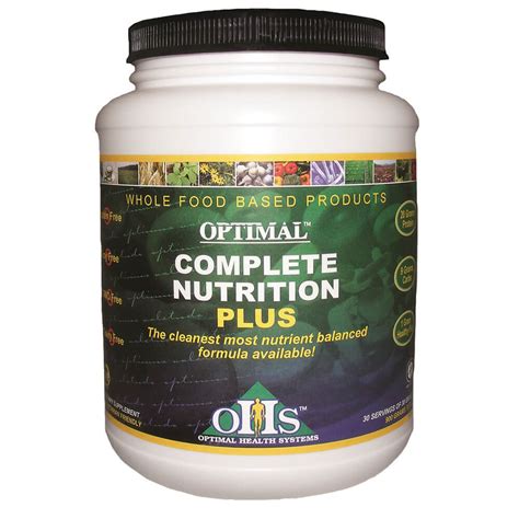 Complete nutrition: