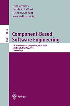 Component-Based Software Engineering 7th International Symposium Kindle Editon