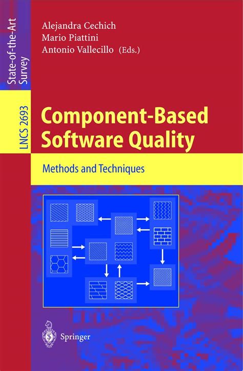 Component-Based Software Quality Methods and Techniques Reader