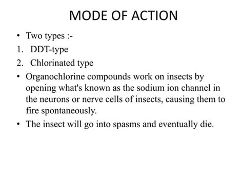 Composition and Mode of Action: