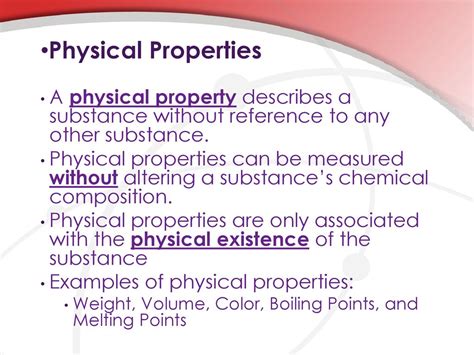 Composition and Physical Properties