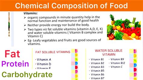 Composition and Properties of Food