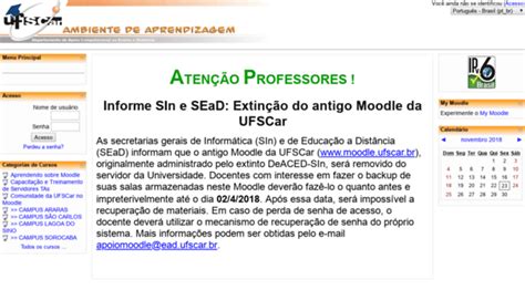 Compreendendo o Moodle UFSCAR