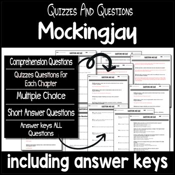 Comprehension Questions And Answers For Mockingjay PDF