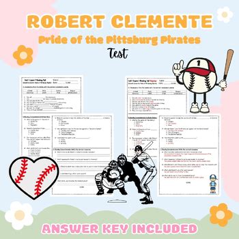 Comprehension test for roberto clemente Ebook Epub