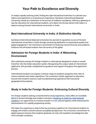 Comprehensive Academic Offerings for Diverse Aspirations