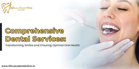 Comprehensive Dental Services for Optimal Oral Health