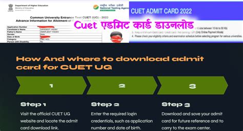 Comprehensive Guide to CUET Admit Card Slot 2: Download, Exam Details, and Preparation Tips