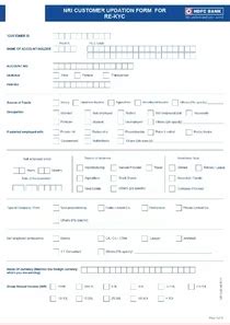 Comprehensive Guide to Customer Updation Form for Re-KYC of Proprietorships