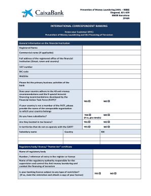 Comprehensive Guide to the Formulario KYC La Caixa PDF