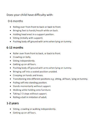 Comprehensive Motor Skill Assessment