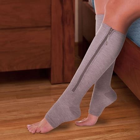 Compression Stockings with Zippers: 4 Steps to Relief