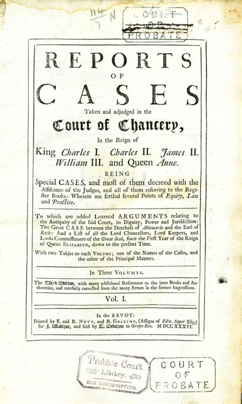 Comprising Reports of Cases in the Courts of Chancery Epub
