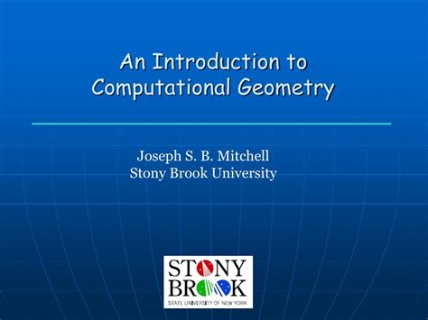 Computational Geometry An Introduction PDF