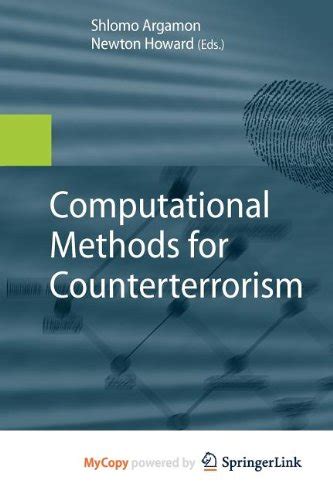 Computational Methods for Counterterrorism Epub