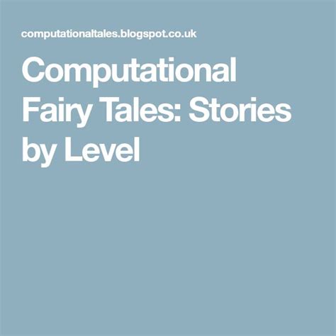 Computational.Fairy.Tales Ebook Epub