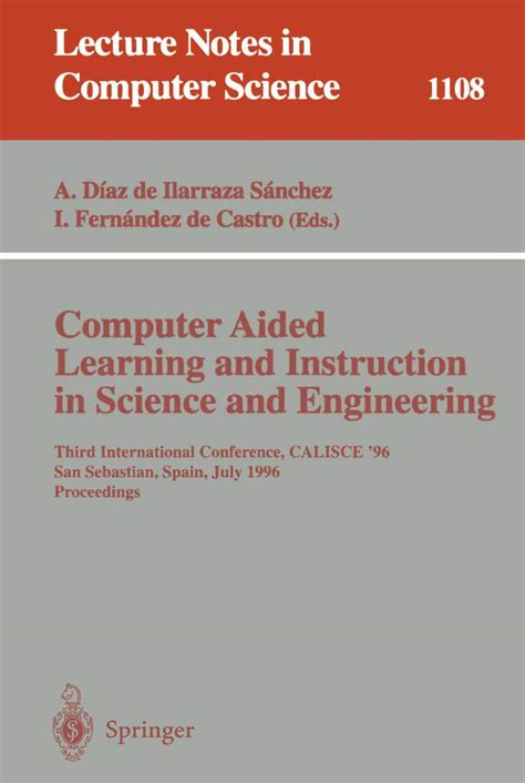 Computer Aided Learning and Instruction in Science and Engineering Third International Conference Epub