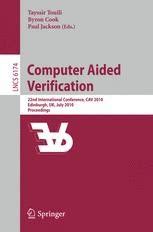 Computer Aided Verification 22nd International Conference Reader