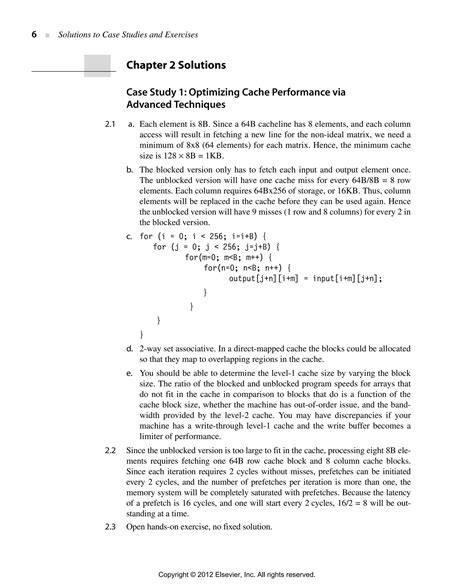 Computer Architecture A Quantitative Approach Solution 5 Epub